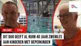 Kees en Coby geven al decennialang zwemles: 'Geeft ontzettend veel voldoening'