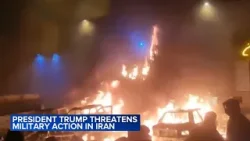 Iran protests: Trump warns US prepared to take action as death toll rises Iran protests: Trump warns US prepared to take action as death toll rises