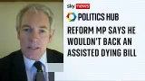 Danny Kruger says he wouldn't support an assisted dying bill