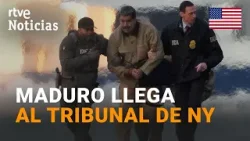 EE.UU. ATACA VENEZUELA | MADURO llega al TRIBUNAL de NUEVA YORK donde será JUZGADO junto a su ESPOSA