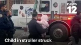 Девочка госпитализирована после того, как городской автомобиль сбил коляску в Бронксе | News 12