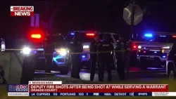 Florida deputies shoot man who opened fire on them, sheriff says