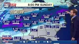 Projected snow totals in massive winter storm; What to expect